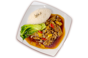 蠔油洋蔥豬燴飯